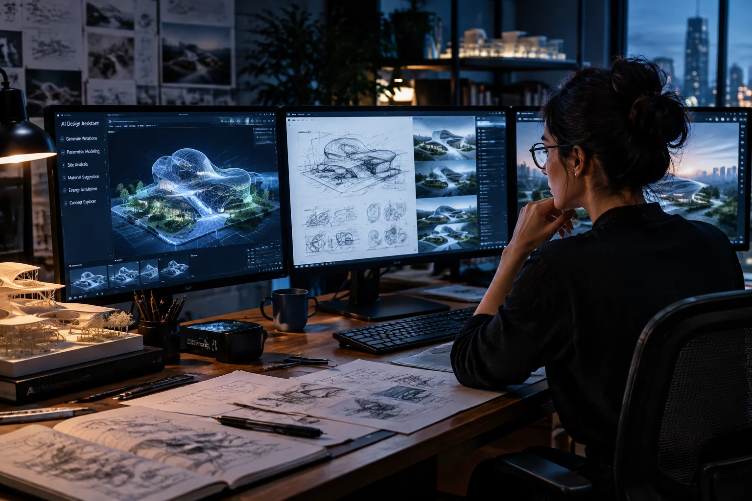 Chaos and Architizer Study Highlights Early-Stage AI Integration